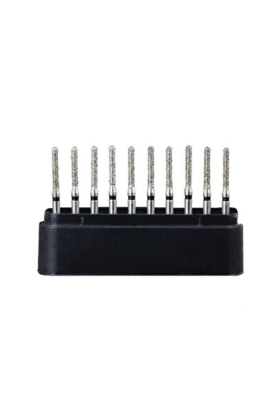 Choice12 SF-12S 10Pcs/Box Dental Diamond Burs Multiple Models Optional Black ...
