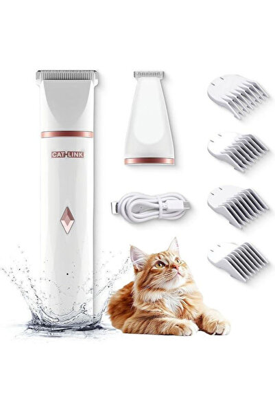 Catlink Επαναφορτιζόμενη κουρευτική μηχανή σκύλων με κεραμικά λεπίδια
