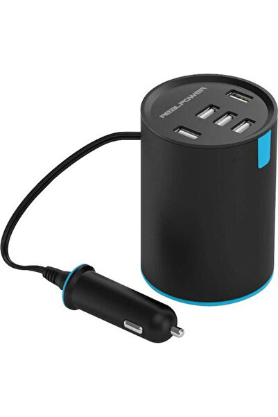 Other Real Power Φορτιστής Αυτοκινήτου USB 5 Θυρών, Φορτιστής Αυτοκινήτου 60W...