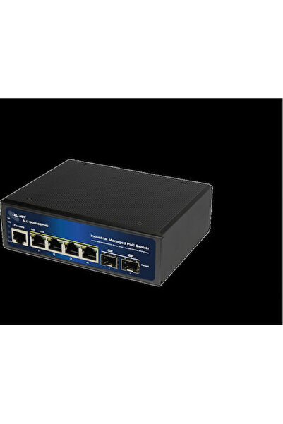 ALLNET Διαχειριζόμενος διακόπτης L2 με 5 θύρες Gigabit Ethernet (1Gbps) και 2...