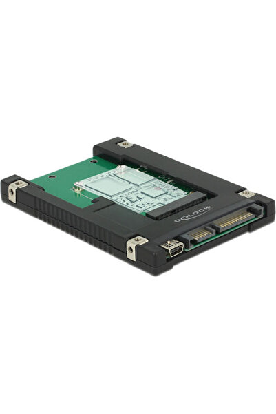 DELOCK SATA 22 ακίδων / USB 2.0 Mini-B σε mSATA (62853)