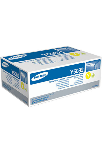 Samsung CLT-Y5082S Γνήσιο Τόνερ Εκτυπωτή Λέιζερ Κίτρινο 2000 Σελίδες (SU533A)