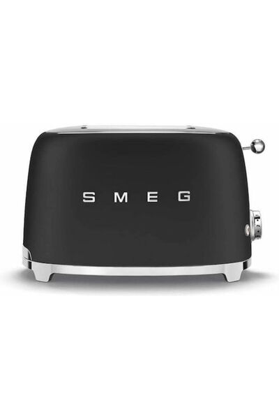 SMEG Φρυγανιέρα 2 Θέσεων 950W Μαύρο Κωδικός: TSF01BLMEU