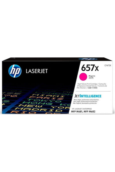 HP 657X Γνήσιο Τόνερ Εκτυπωτή Λέιζερ Ματζέντα Υψηλής Απόδοσης 23.000 Σελίδες ...