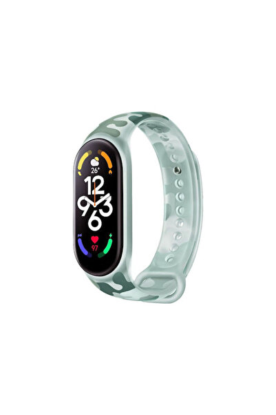 Xiaomi Λουράκι Σιλικόνης Πράσινο (Smart Band 7) BHR6492GL
