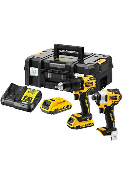Dewalt DCK2062M2T Σετ Δραπανοκατσάβιδο & Κρουστικό Κατσαβίδι 18V με 2 Μπαταρί...