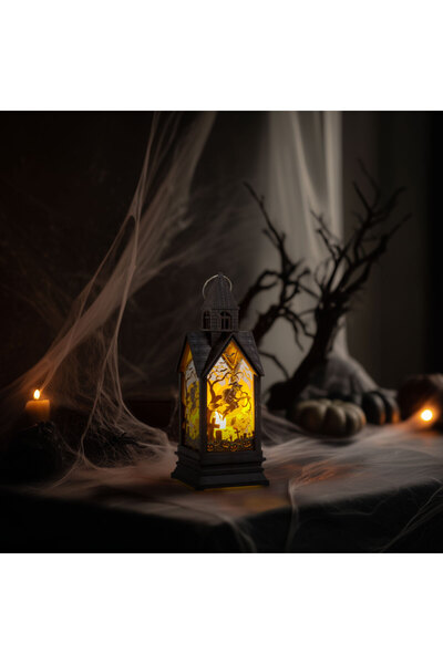 Alista Home Decorațiune luminoasă de Halloween, vrăjitoare, LED galben, 17,5x...