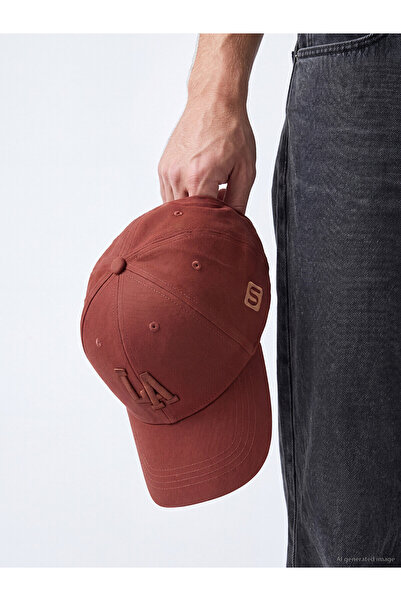 LC Waikiki Trendlucky Men's Cap Hat with La Embroidery with Difference