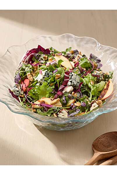 LC Waikiki Sparkling Choices Organic Formed Wavy Edge Glass Plate from Shinin...