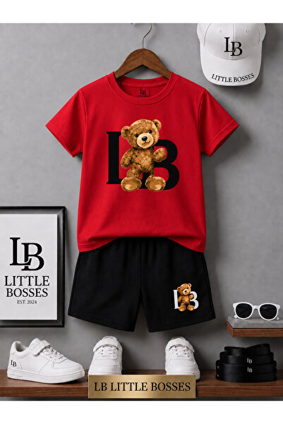 LB little bosses Summer Shorts T-Shirt Unisex (lb Bear)