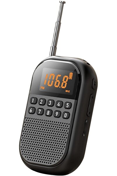 ELECDON راديو شخصي محمول AM/FM مع مكبر صوت بلوتوث، جهاز ووكمان رقمي صغير، قاب...