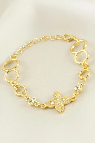 Mercansa Flower Jewelled Bracelet