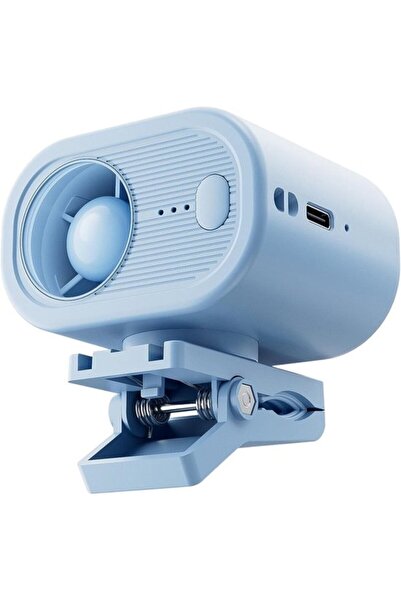 Morvena Picks Ventilator cu clemă, ventilator personal USB pentru gât, dispoz...