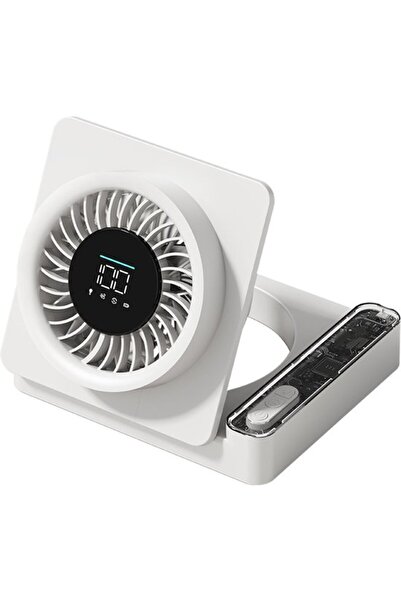 Morvena Picks Ventilator de masă, ventilator de perete, pliabil, reglabil con...
