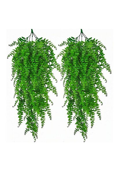 MACVI Set de 2 plante artificiale de iederă cu aspect natural — Decor perfect...