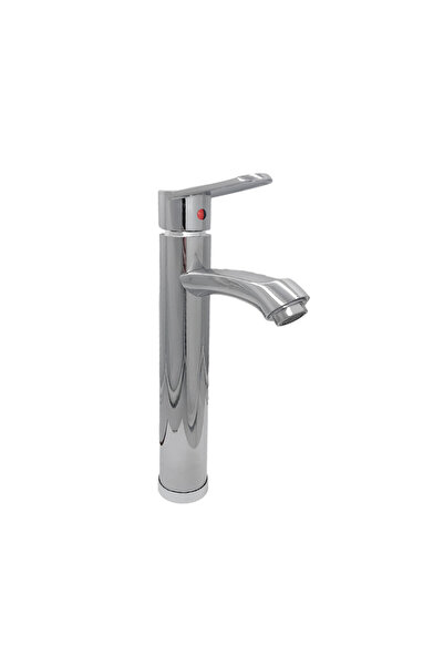 ELSA Chrome High-Post Mixer Faucet for Washbasins