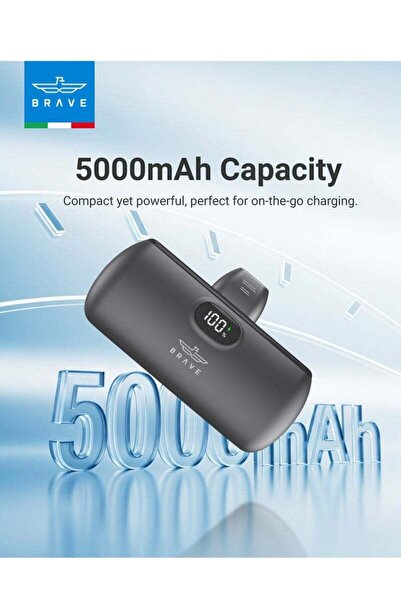MACON Mini Power Bank 5000mAh - 20W PD Fast Charging, Portable External Batte...