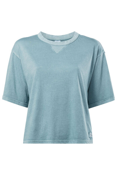 Reebok Γυναικείο T-shirt Κλασικό Βαμμένο Φαρδύ L