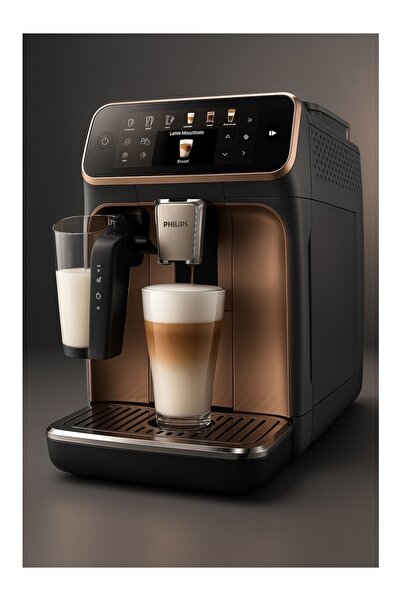 Philips ELVT Yeni Seri Espresso 5500 Serisi Tam Otomatik Espresso Makinesi 10...