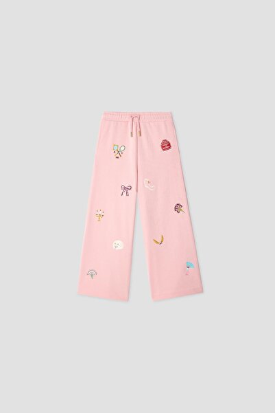 SWATSKY Kız Çocuk Pembe Eşofman Altı