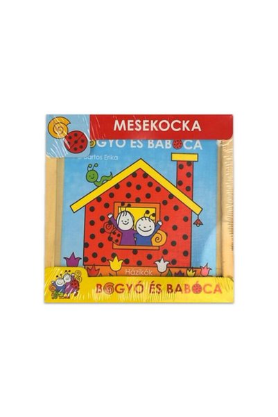 CASA Cuburi Casutele Lui Bobita Si Buburuza , 13 x 13 x 5 cm