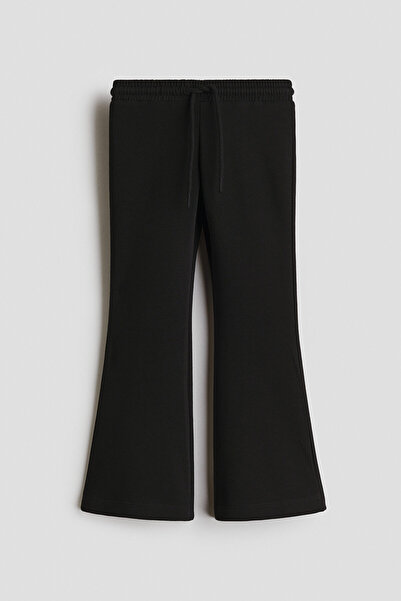 H&M Pamuk Karışımlı İspanyol Paça Jogger Pantolon