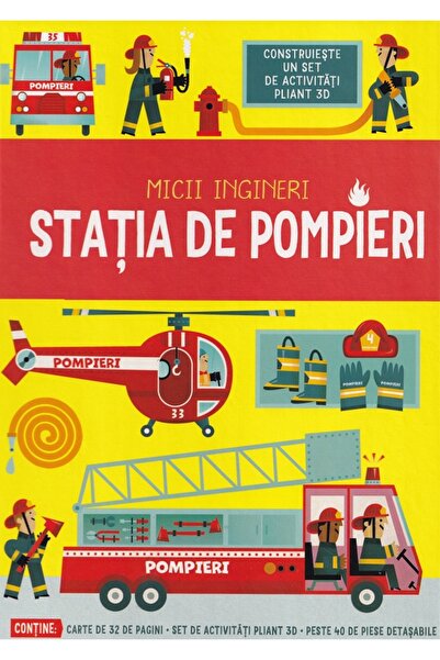 CARTEGO Statia de pompieri. Micii ingineri - Chris Oxlade