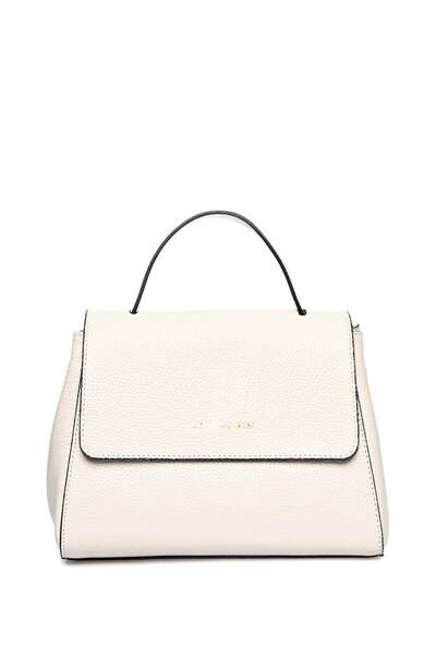 SimpleFind Luisa Vannini Geanta piele -Carla-Bej,Geanta de mana piele natural...