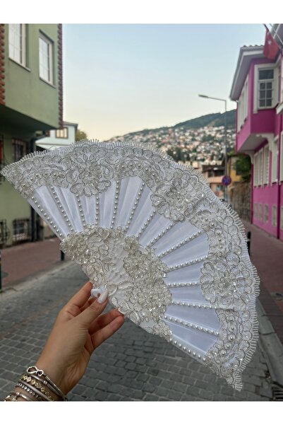 Bridal Luxe Dantela vintage pentru mirese, strălucitoare, cu perle.