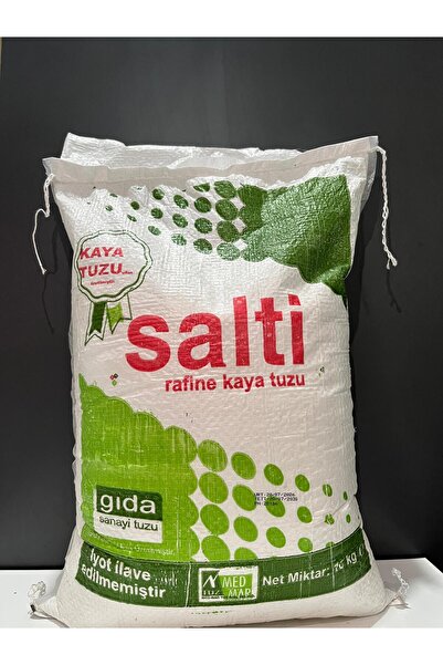 Salti ÇANKIRI KAYA TUZU Sofralık İnce İyotsuz 10 KG