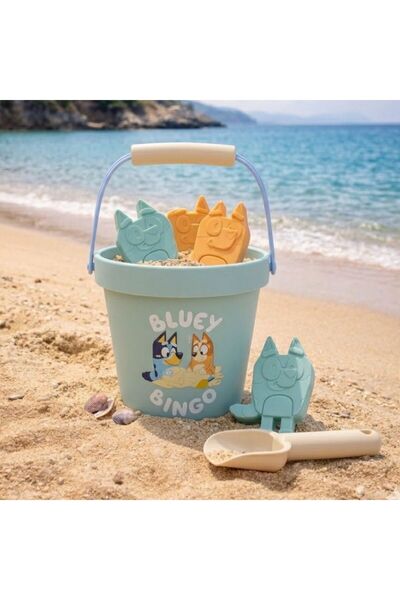 Swim Essentials Σετ 5 τεμαχίων με παιχνίδια άμμου σε πουγκί - Bluey