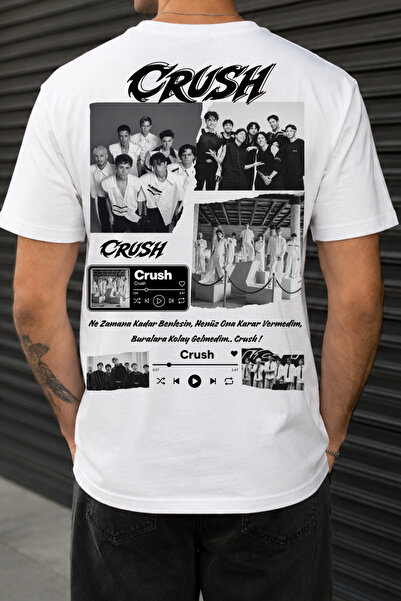 shidumanlar Crush Unisex Bay/ Tişört – Özel Tasarım Baskılı Oversize Pamuklu ...