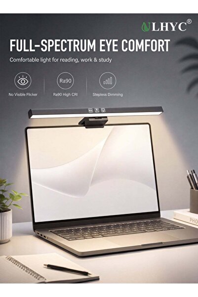 ULHYC مصباح للكمبيوتر واللابتوب يعمل بالـUSB للمكتب/المنزل/الألعاب/المكتب مع ...
