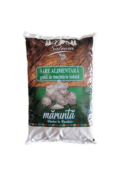 Salrom Sare de rocă fină iodată 1 kg