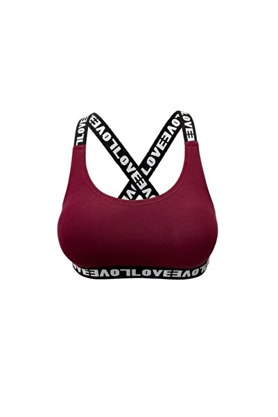 HUNEX UNDERWEAR Γυναικεία Βαμβακερή Μπραλέτα BORDEAUX 250BOR, Μέγεθος S