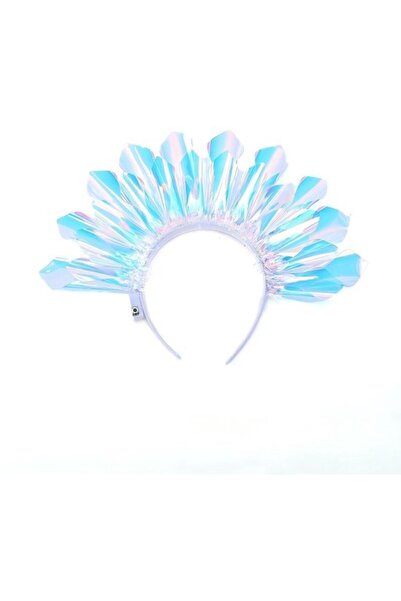 STARSTAR LED headband Statue of Liberty crown colorful holiday hair.