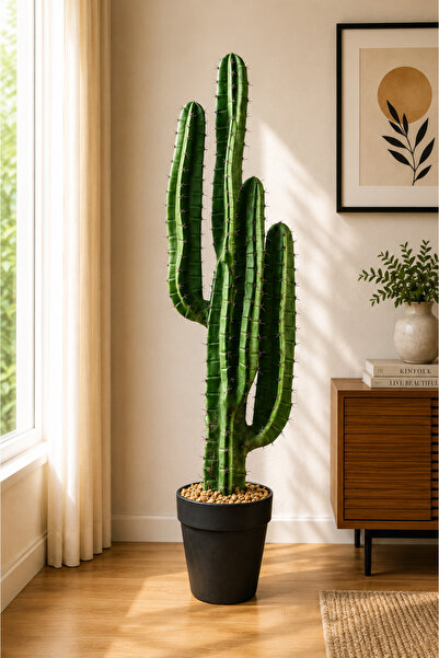 Generic Potted Candelabra Cactus Plant - 100 CM