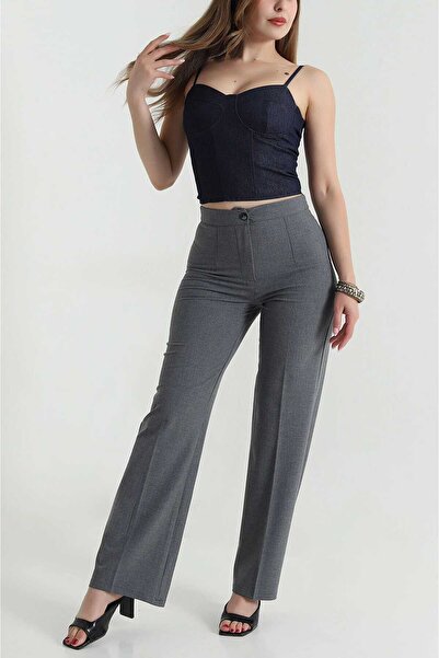 OZD Active Relaxed Fit Wide Leg Plazzo Trousers