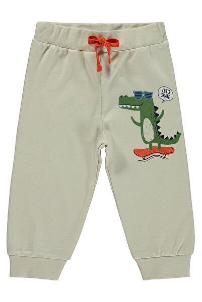 Civil Baby Crocodile Printed 6-18 Months Single Bottom Baby - Beige