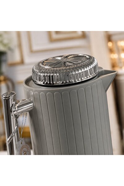 laverahome Luxury Tramss Set Gray Color with Silver 1.0L Per Piece |
