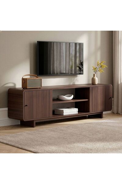 Rani Mobilya Rani Home Tv Ünitesi Milano Ceviz 180 Cm AA-5843