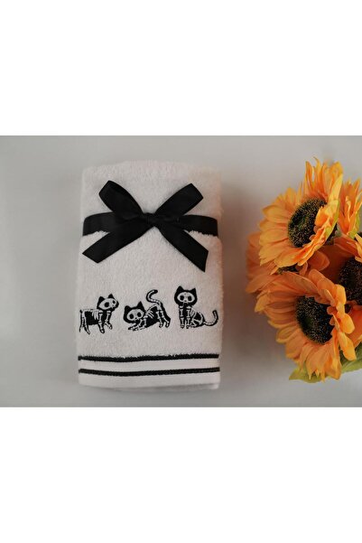 Baveno 100% Cotton 2-Piece 41X71 cm Gift Set with Special Embroidered Towels