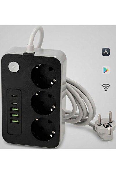 SICAK TAKİP Akım Korumalı 3'lü Wifi Güvenlik Kamerası 1080P HD Priz Kamera 4K