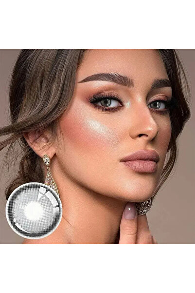 Fresh Lady Dawn Gray Monthly Disposable Contact Lenses, Color Contact Lenses,...