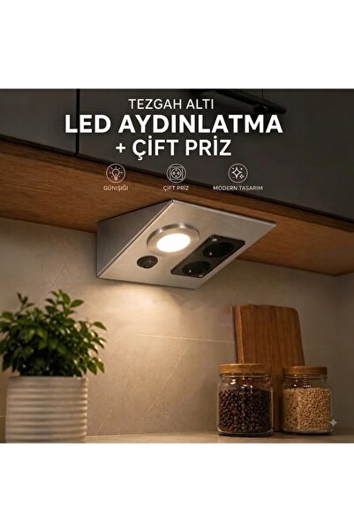 Cata CT-5109 LED Tezgah Altı Aydınlatma – Mutfak Dolap Altı LED Lamba - Günışığı