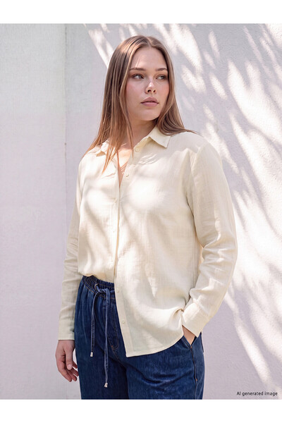 LC Waikiki Two Mt Shop Quality Plus Size Women's Shirt