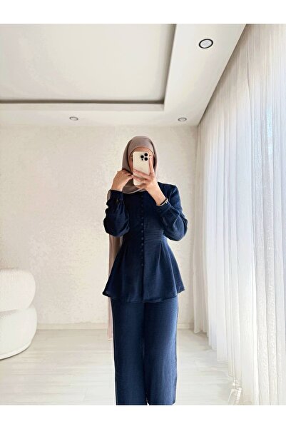 BELLASTORE Button detailed double set