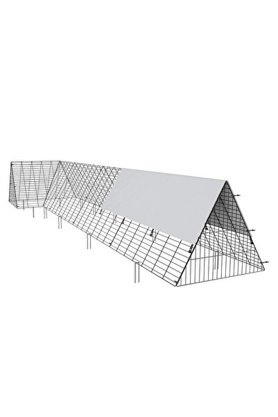 Vivatechnix Cotet pentru pasari si animale mici tip Tunel, 400x100x61.5 cm, A...