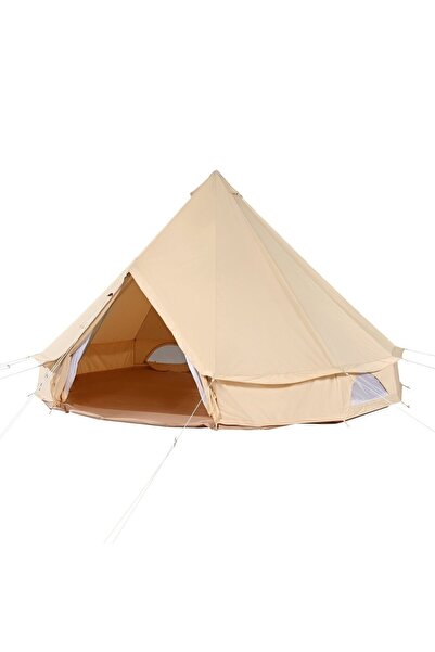 OMS Cort camping / glamping, Diametru 5 m, Inaltime 300 cm, Orificiu cos soba...