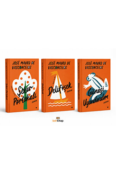 CAN Şeker Portakalı - Delifişek - Güneşi Uyandıralım 3 Kitap Set Ciltli Baskı